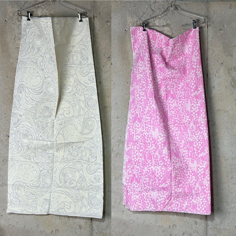 Key West Fabrics Vintage Deadstock Lilly Pulitzer Suzie Zuzek Pink Floral Fabric